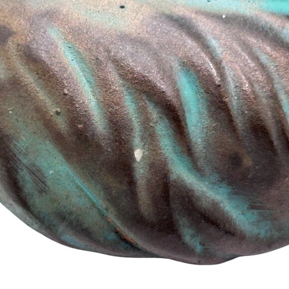 Ceramic Pottery Cat Figurine Vintage With Look Of Patina - Picture 9 of 10